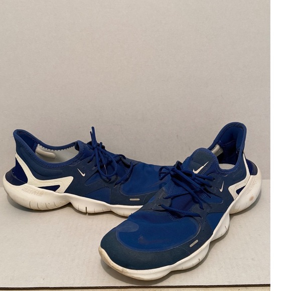 Nike Free RN 50 Mens Blue Running Shoes Athletic Sneakers Size 13 AQ1289 401‎